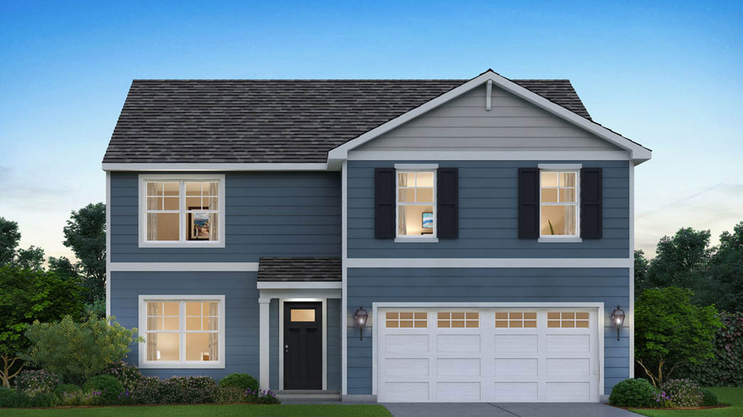 Henley A1 Rendering with Vinyl Siding