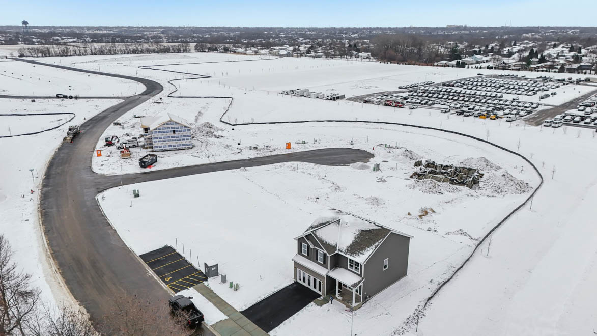 Ariel view of Prairie Landing