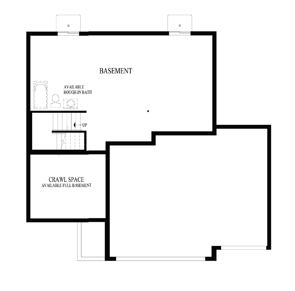 Bellamy floorplan basement layout