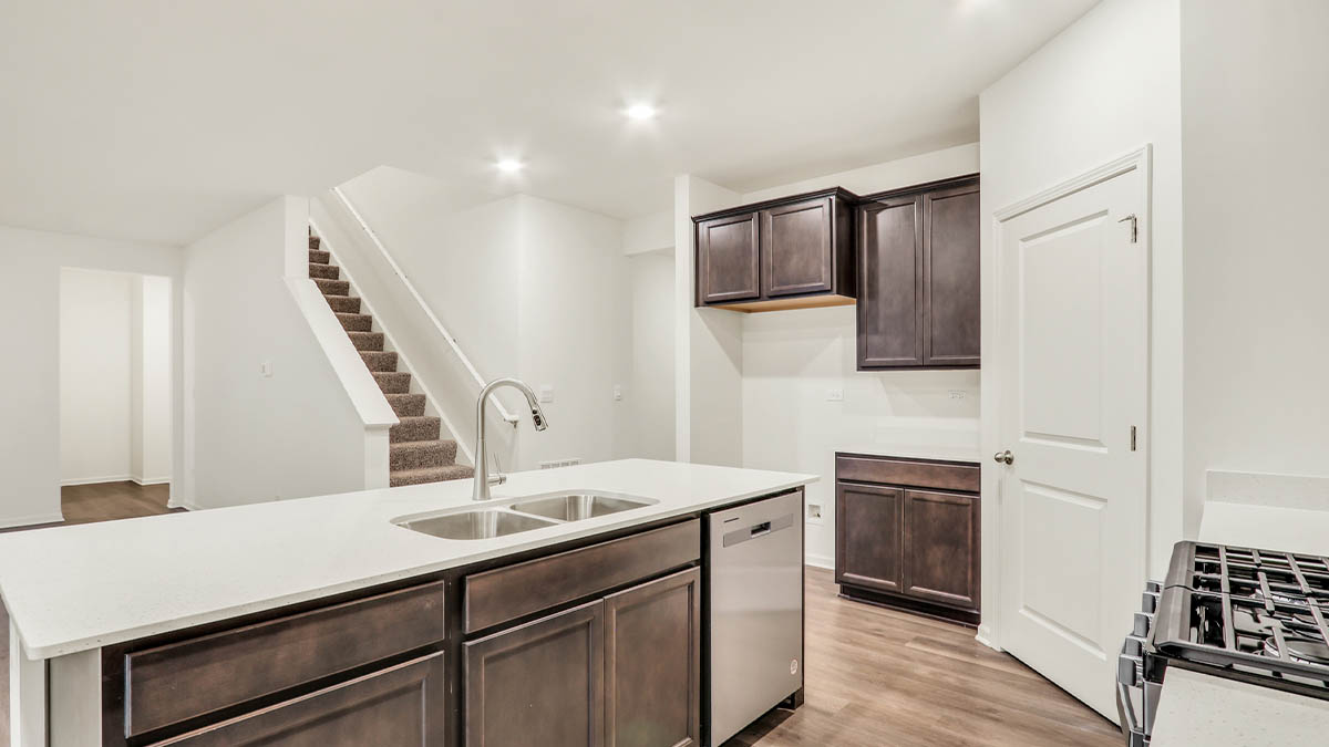 kitchen birch cabinets