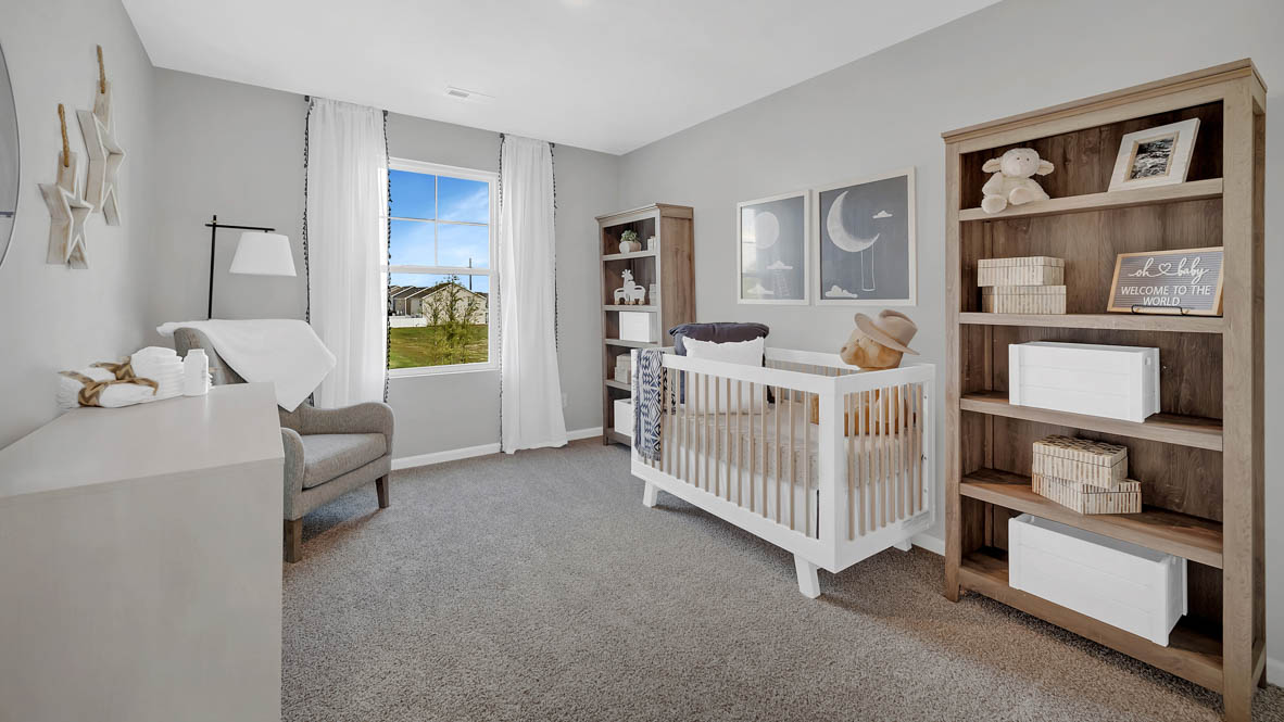 Bedroom number 2 across from primary bedroom