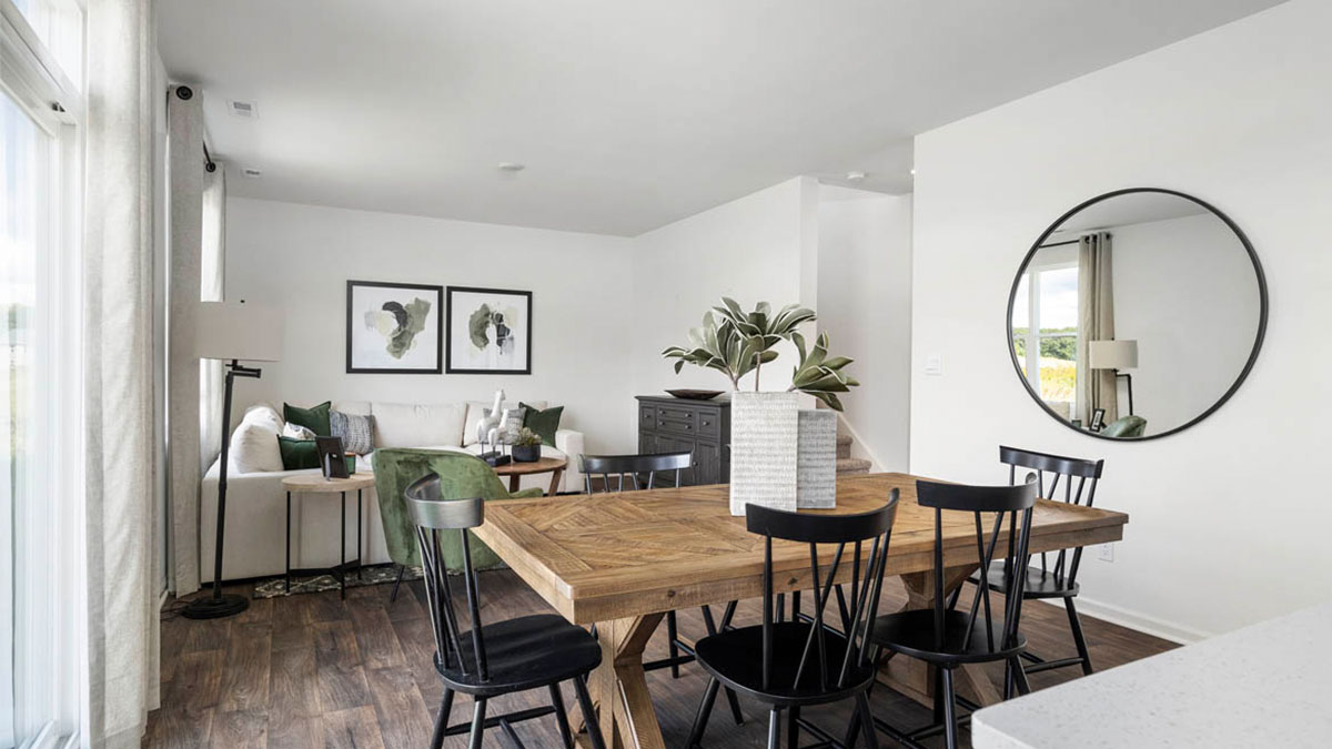 Bellamy-Hobart-IN-model-dining-living-room-space