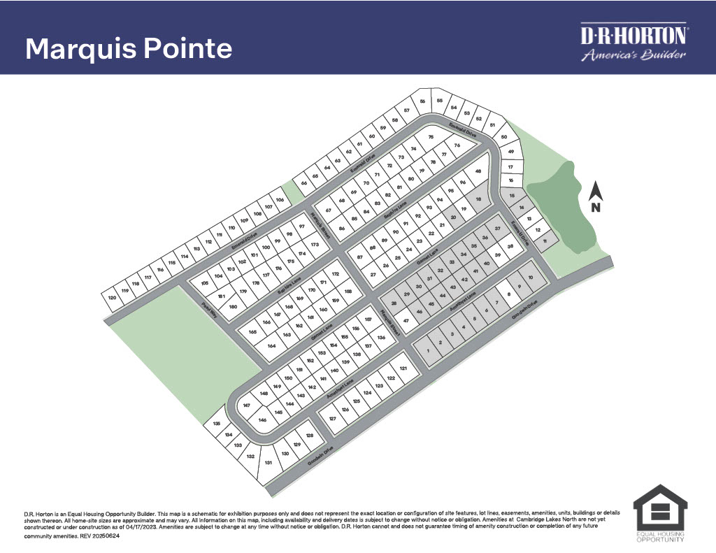 Static Lot Map