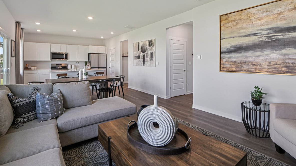 Open floorplan on main level