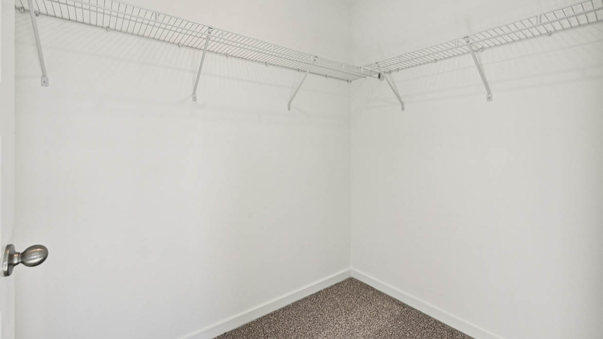 Bedroom number 2 with walk in closet