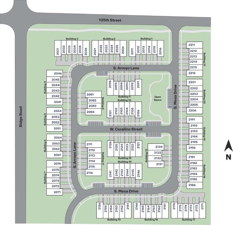 Static Lot Map