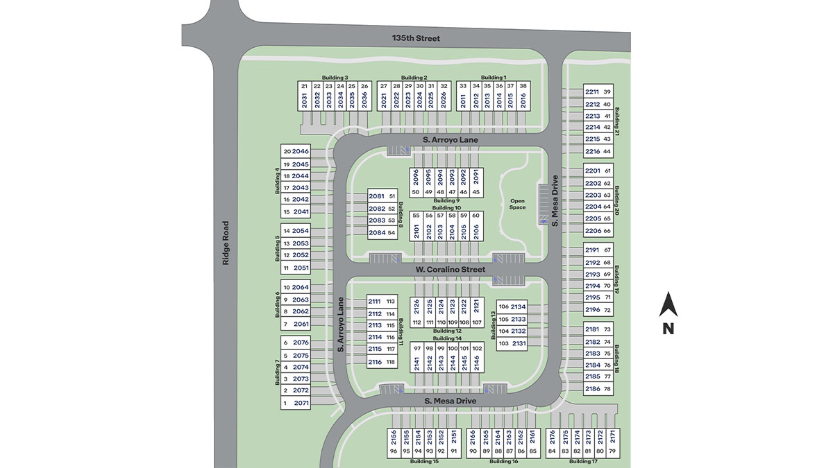 Static Lot Map