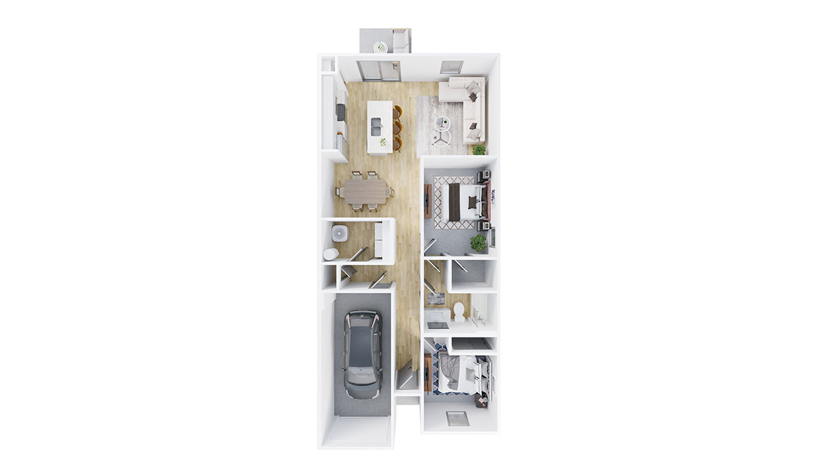 Floor Plan Rendering