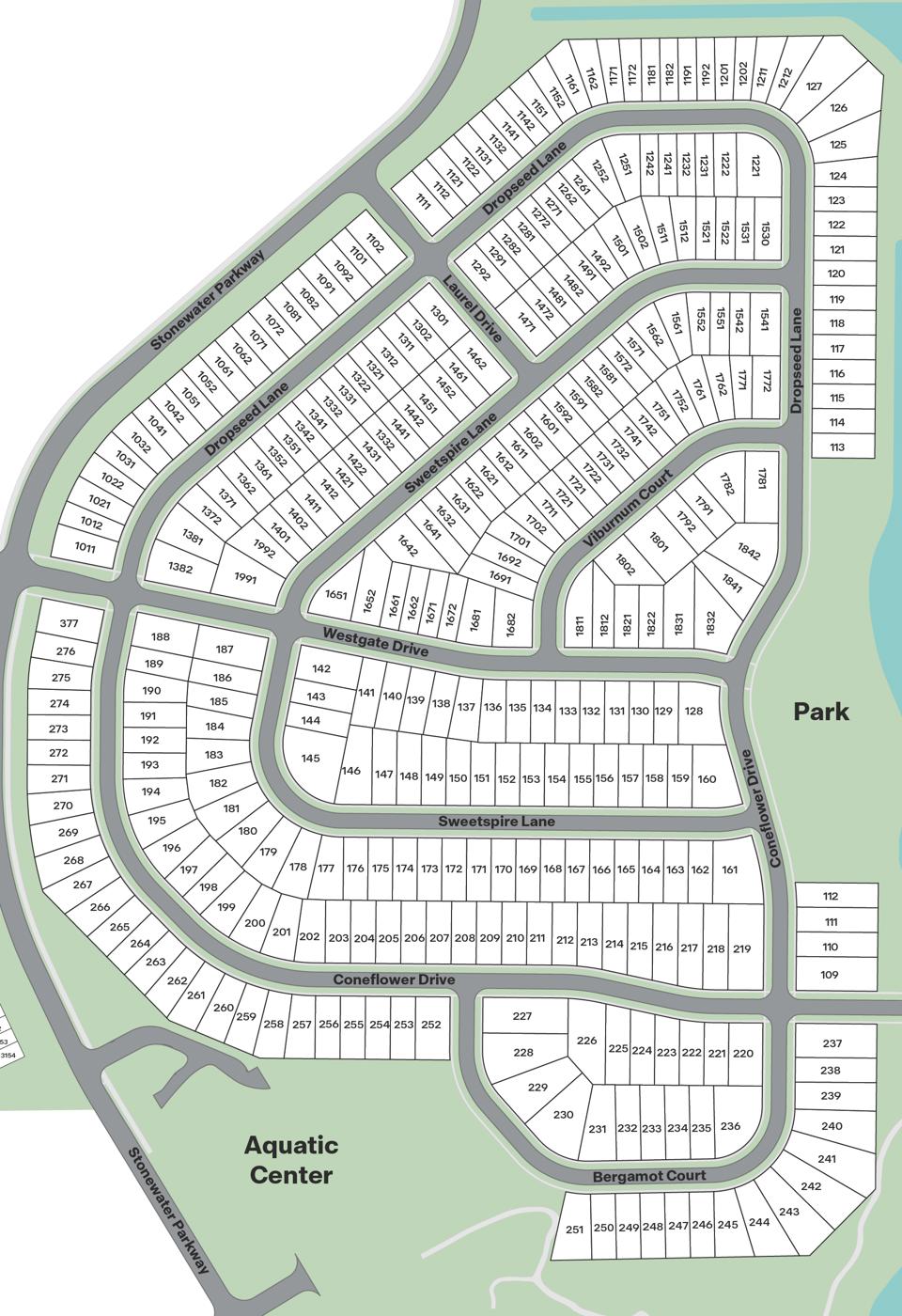 Static Lot Map