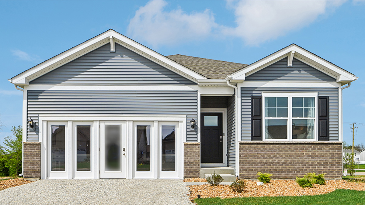 Anderson single family ranch floorplan