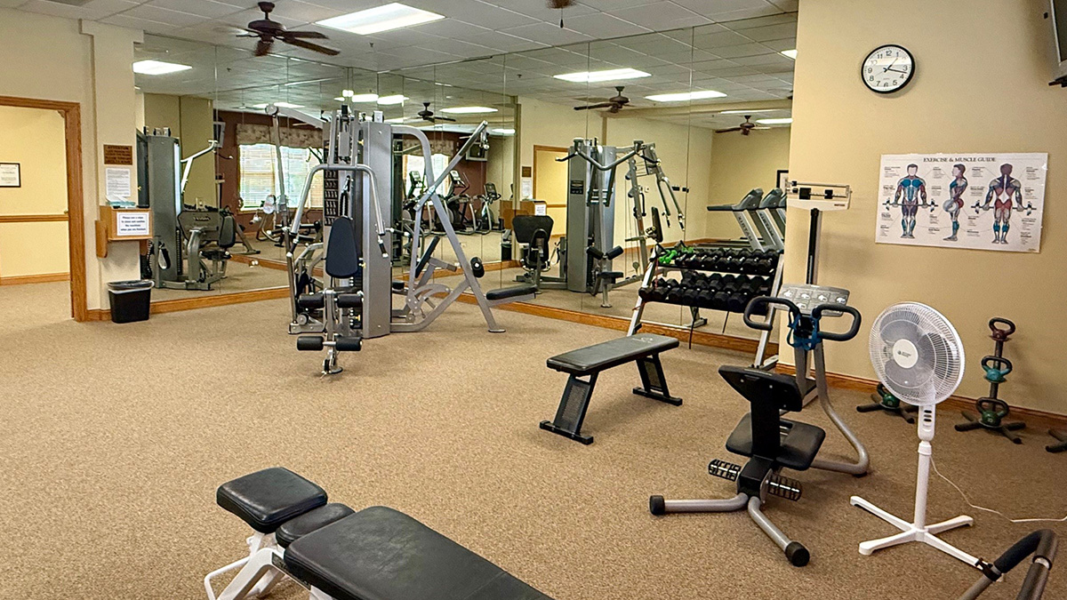 clubhouse fitness center