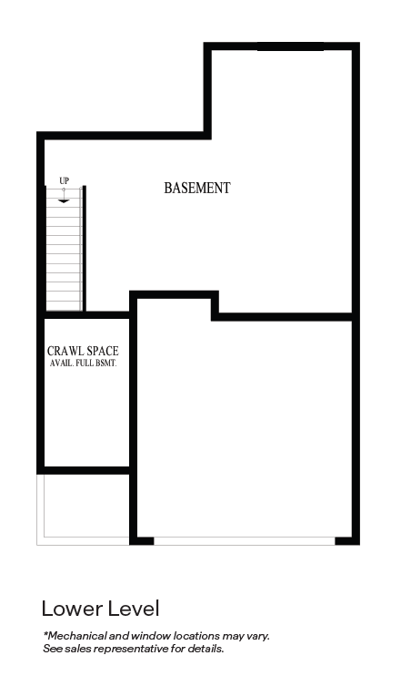 Bradley Lower Level Floorplan