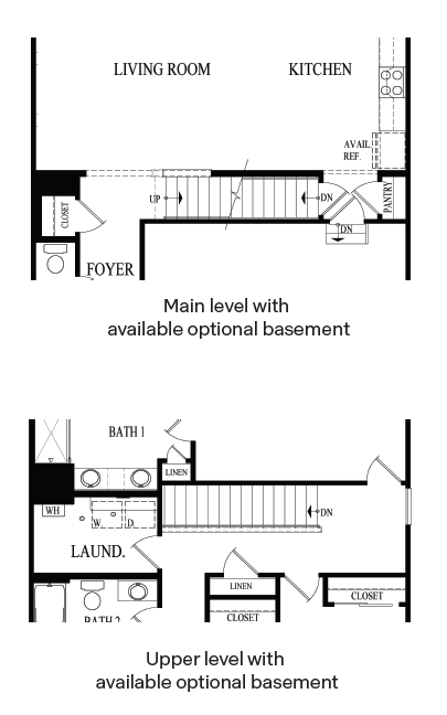Haven Main Level with available optional basement