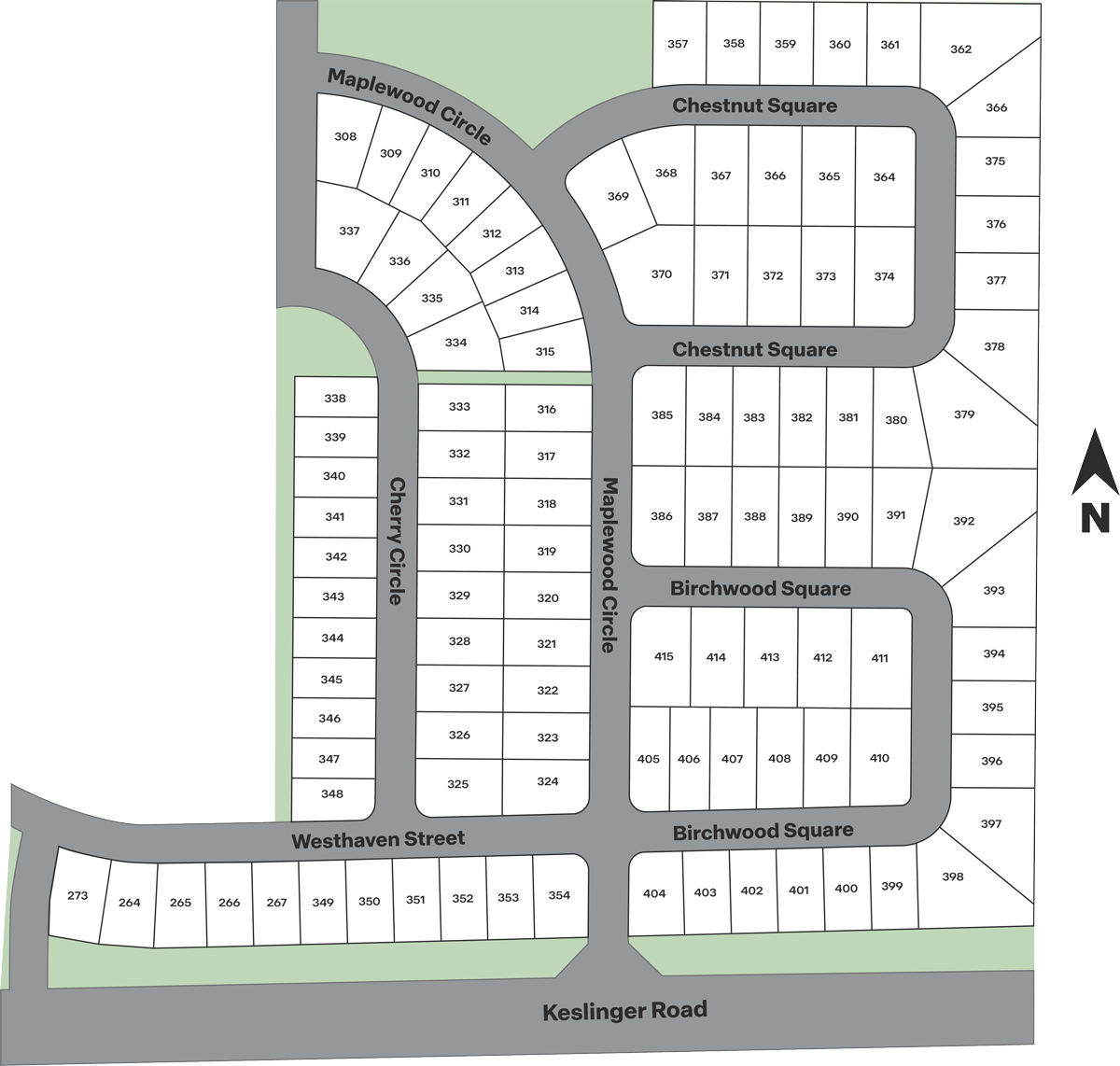 Static Lot Map