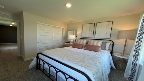 secondary bedroom with lots of natural light