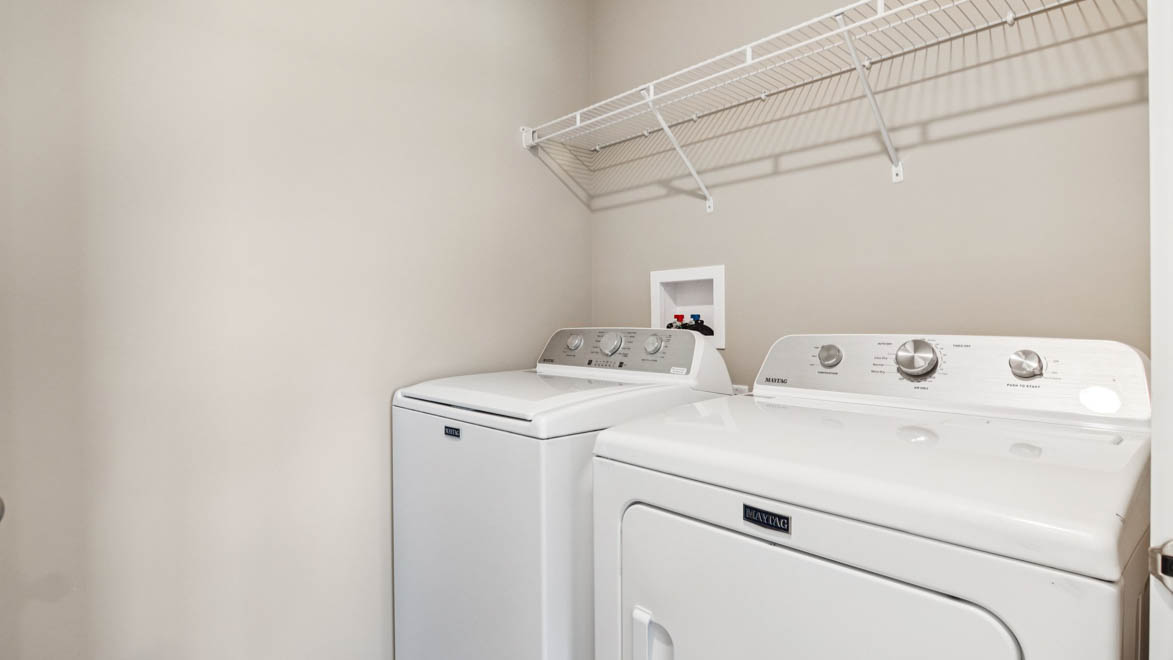 laundry area