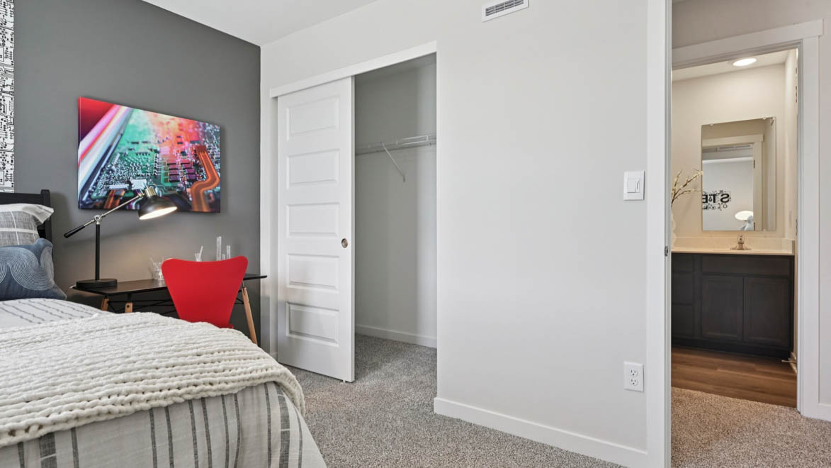 Bedroom number 4 decorated as a boys room