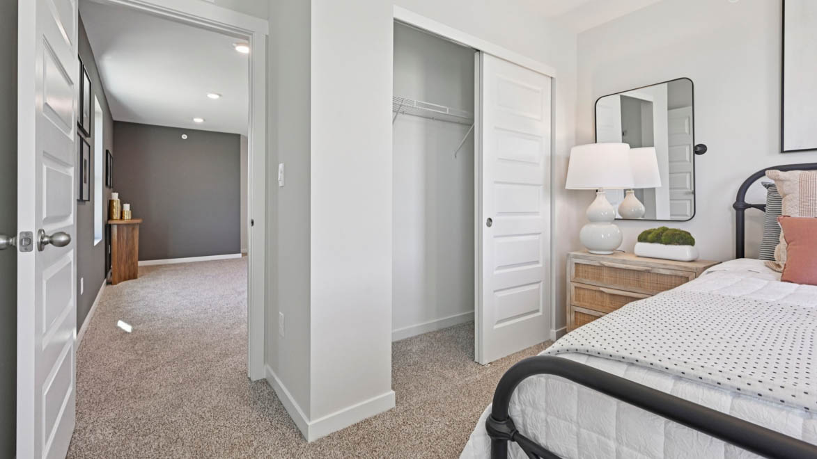 Bedroom number 2 decorated as guest room