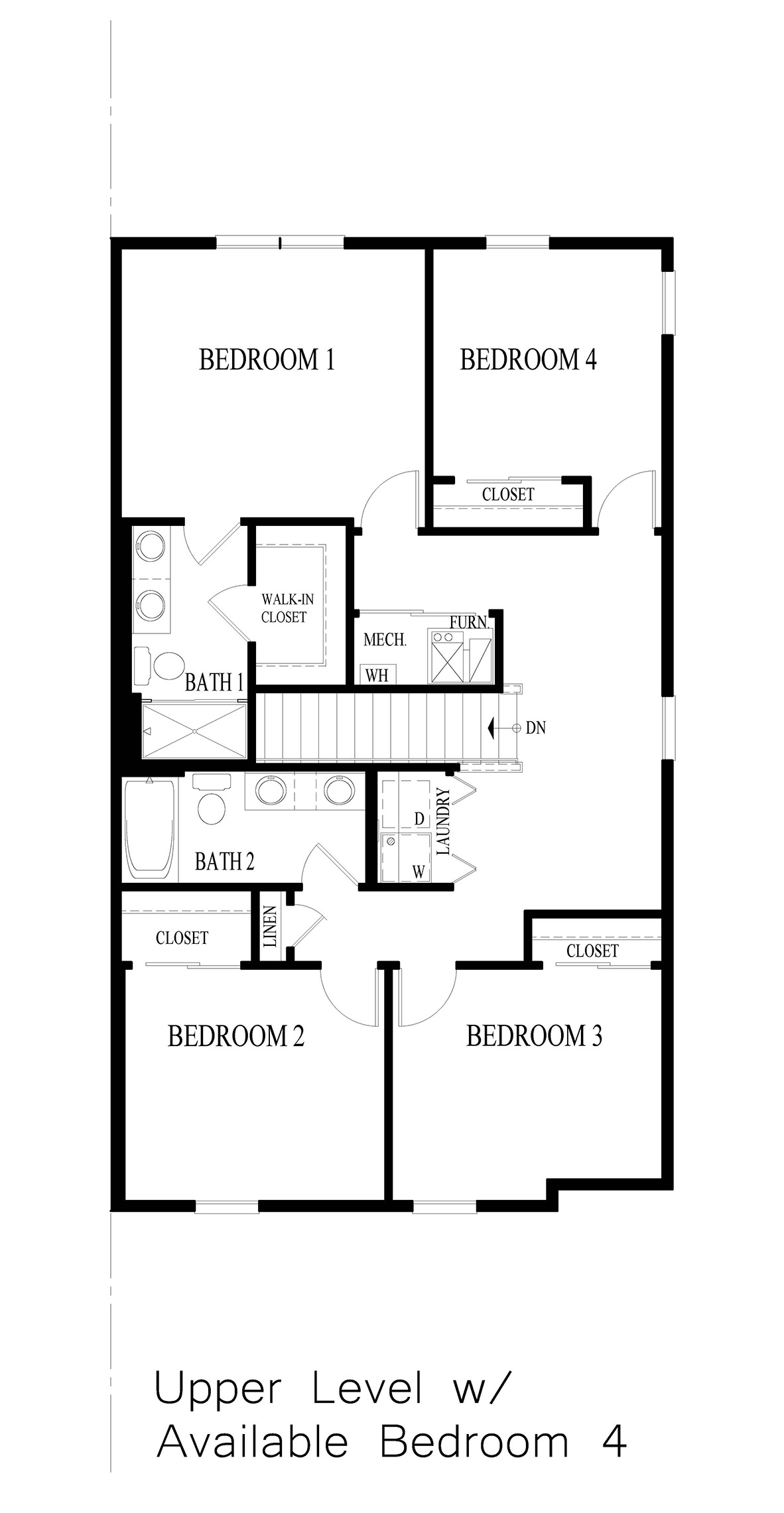 portmouth second level with 4 bedrooms