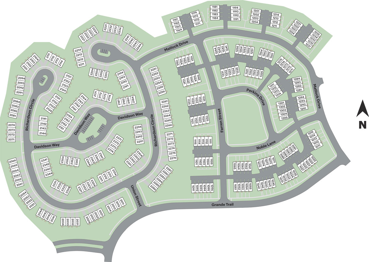 Static Lot Map