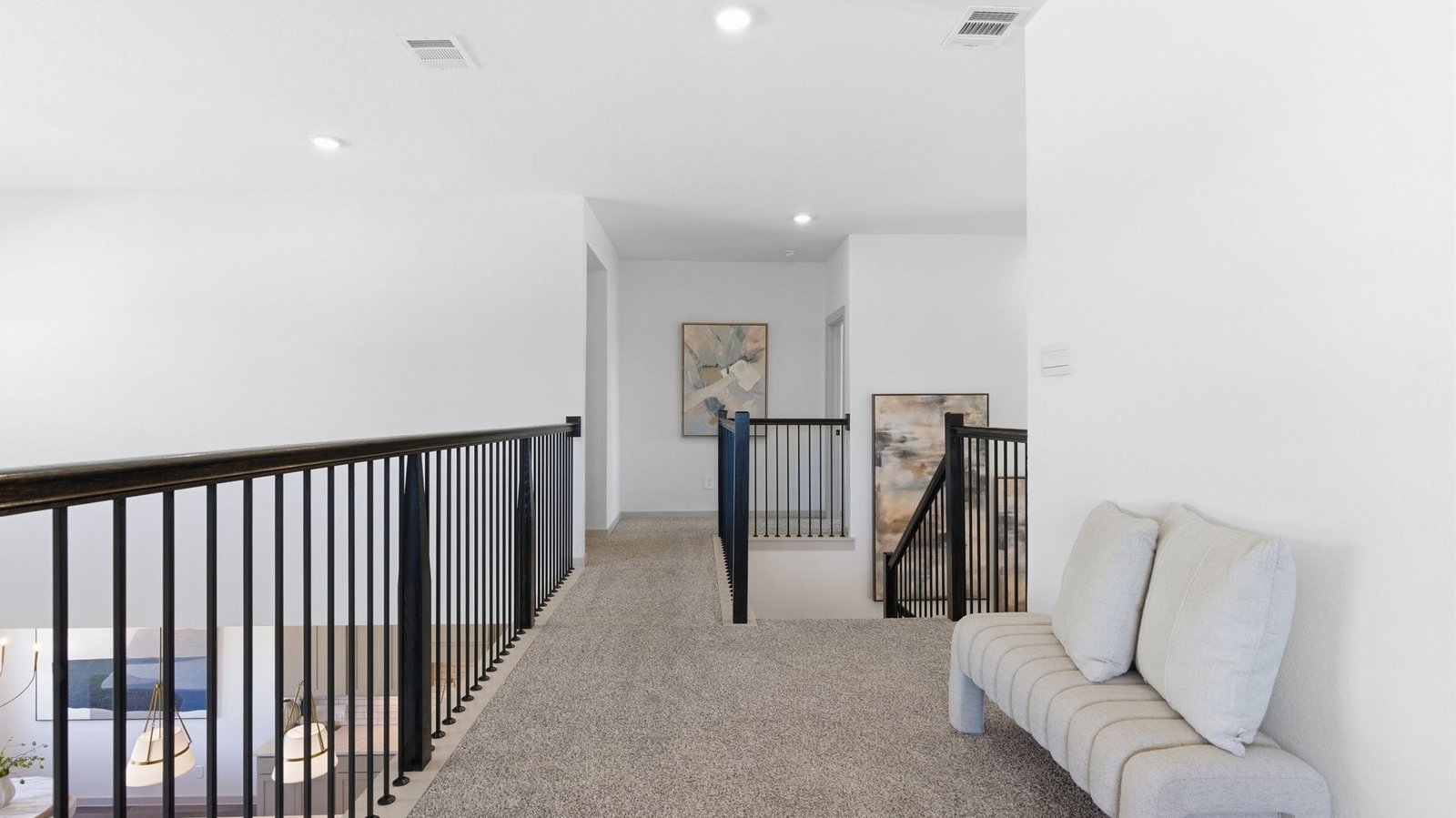 Upstairs, additional bedrooms are complemented by a versatile game room and a dedicated media room