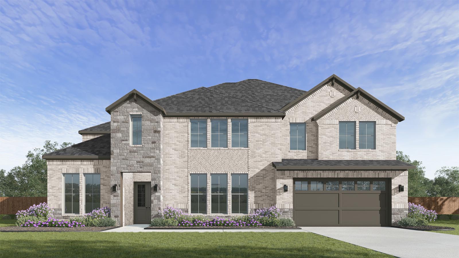 two story home rendering