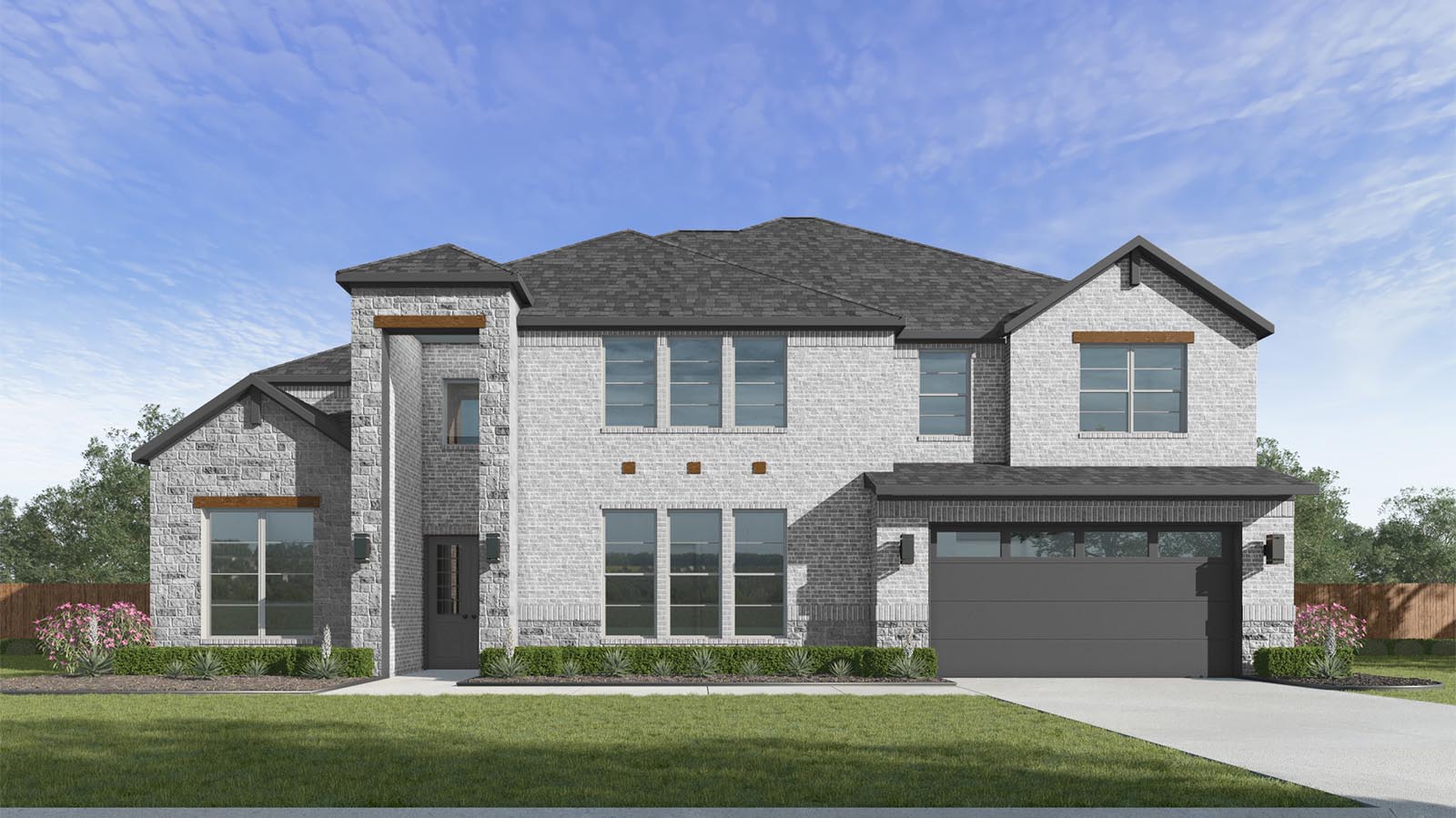 two story home rendering