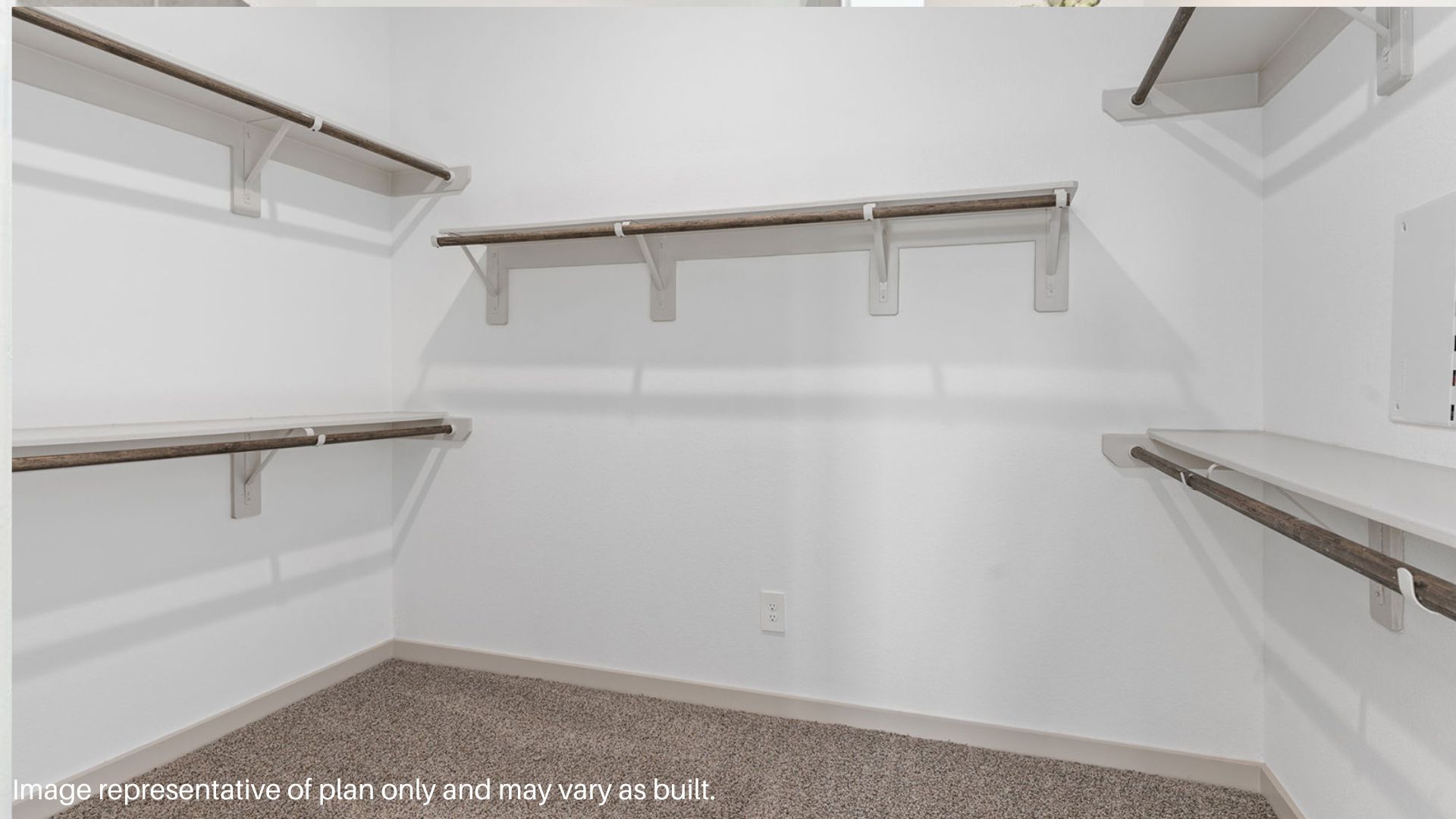 Walk in Closet in the Primary Closet