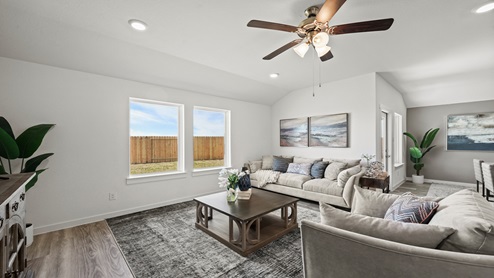 Living Room with Natural Light