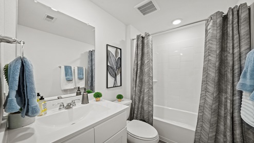 secondary bathroom