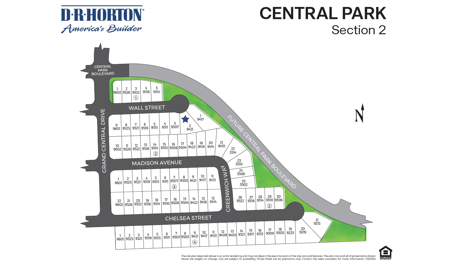 Static Lot Map