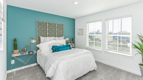 Guest Bedroom with window