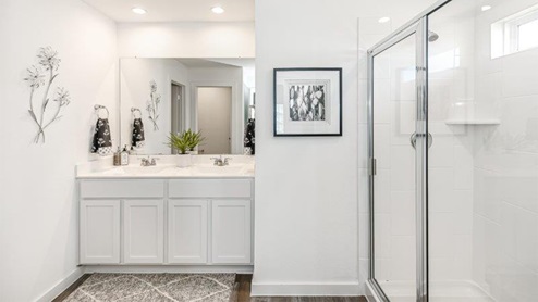 Spacious Primary Bathroom