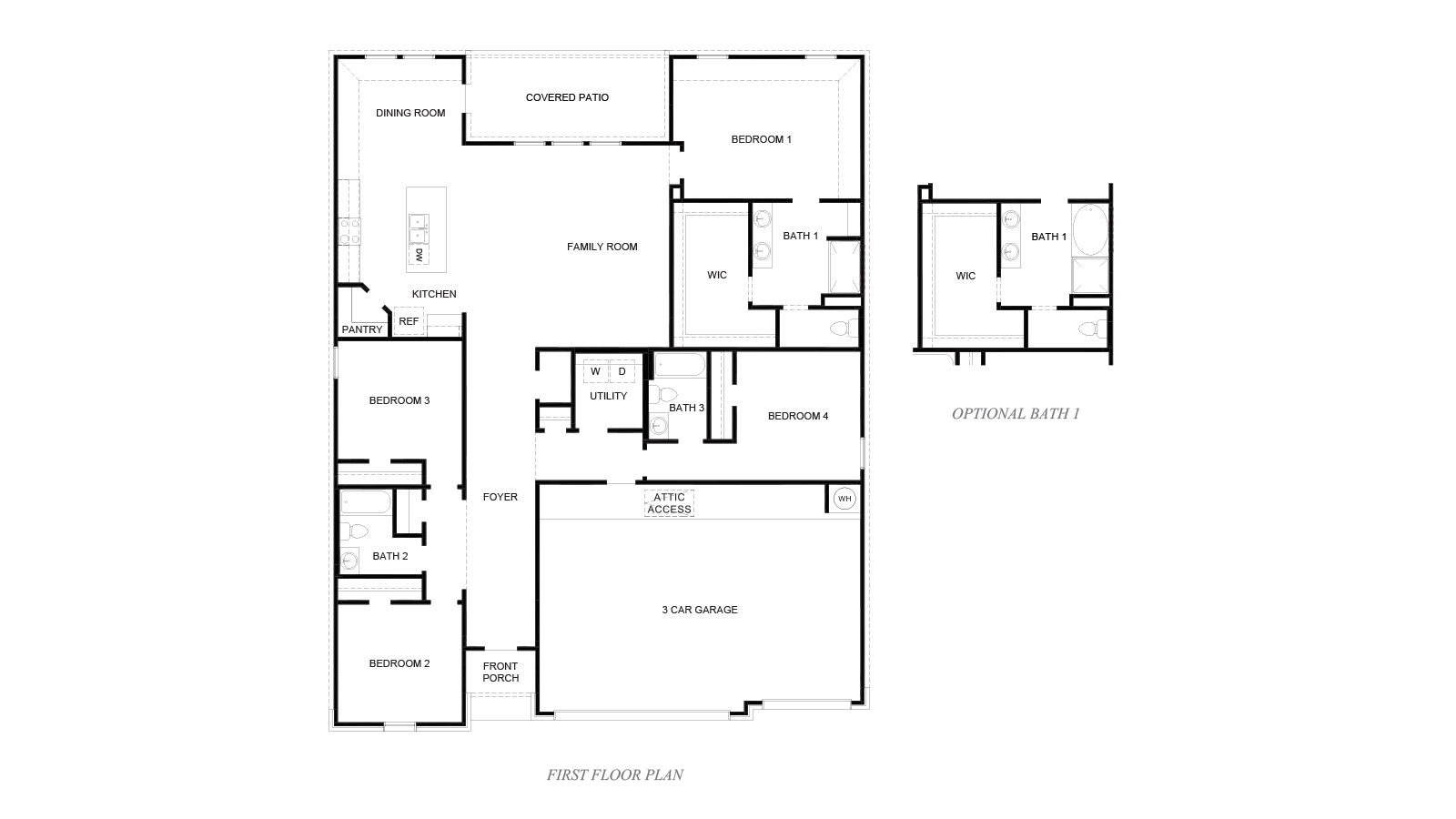 Fairfield floorplan Layout