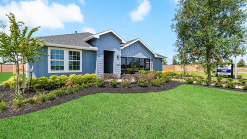 Front Yard of Model Home