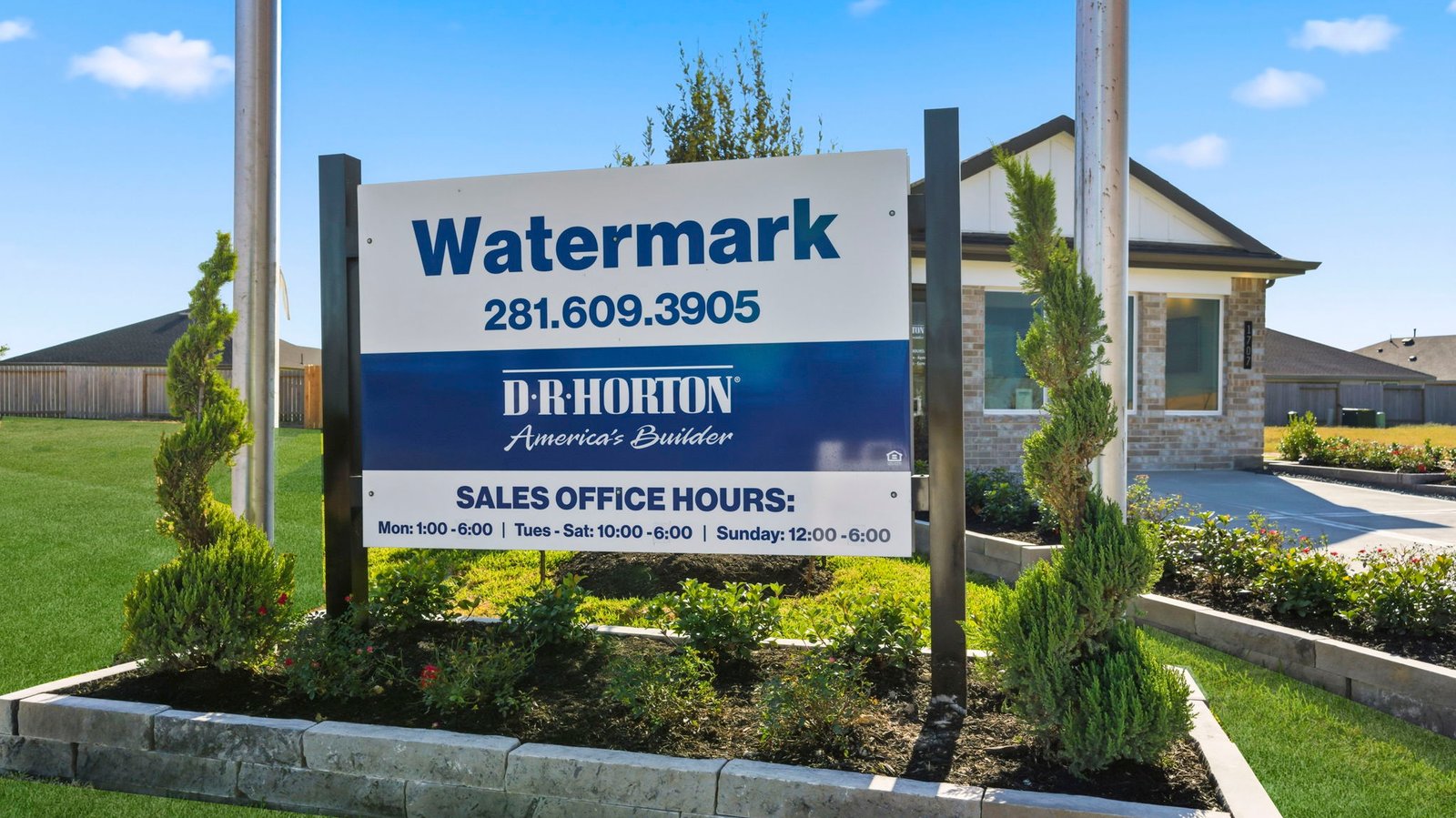 one story model home