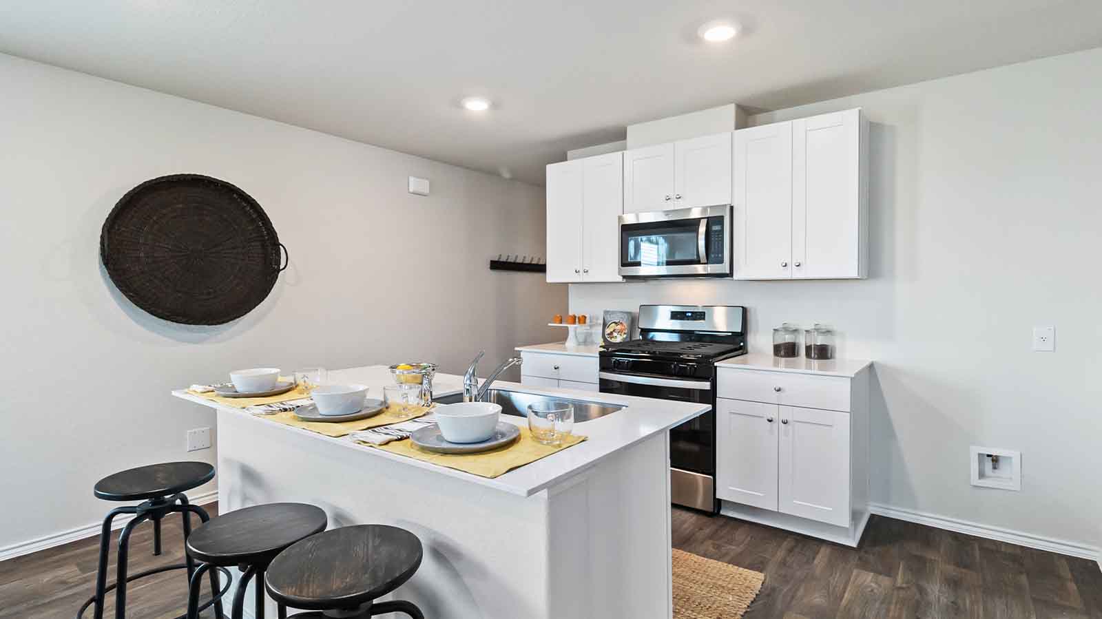 open concept kitchen