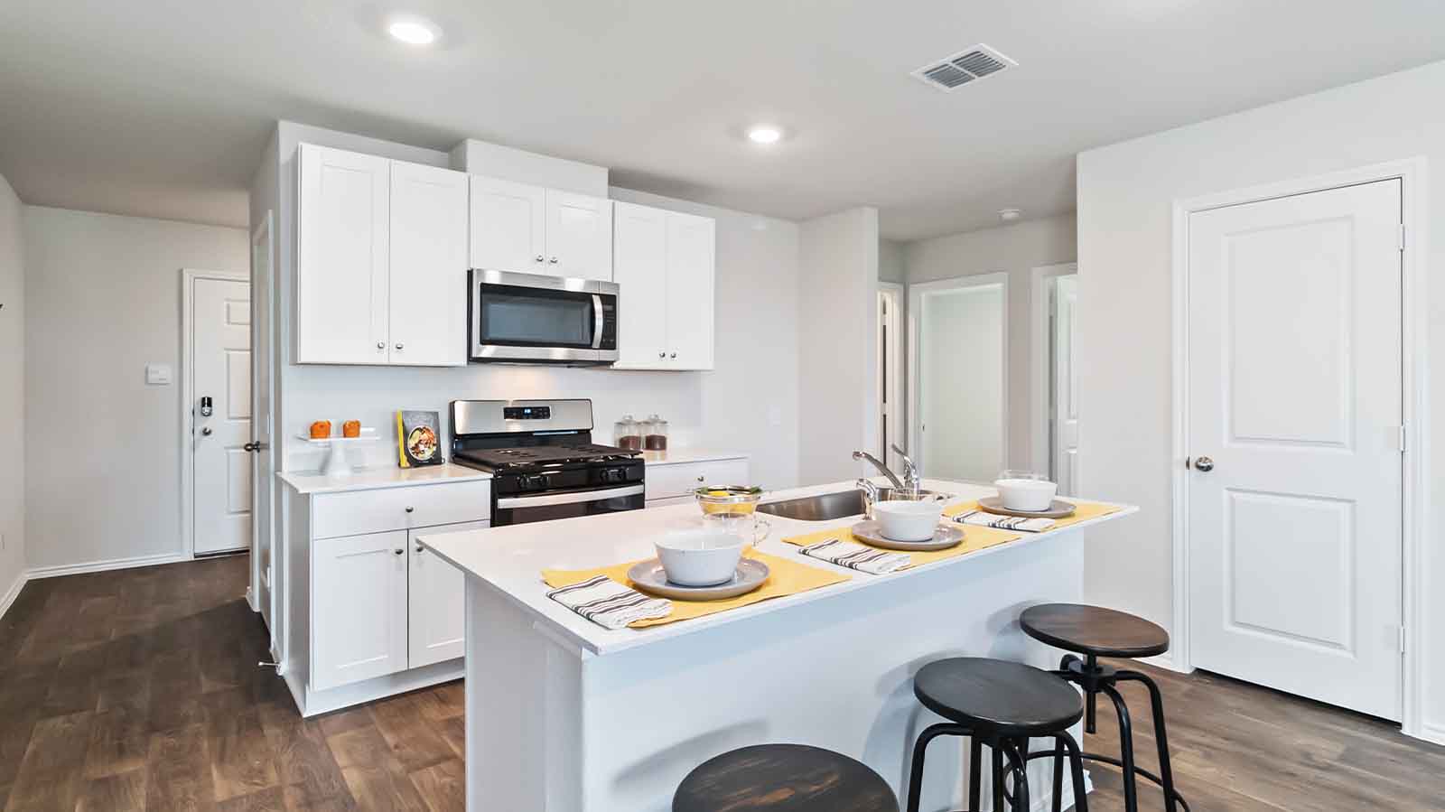 open concept kitchen