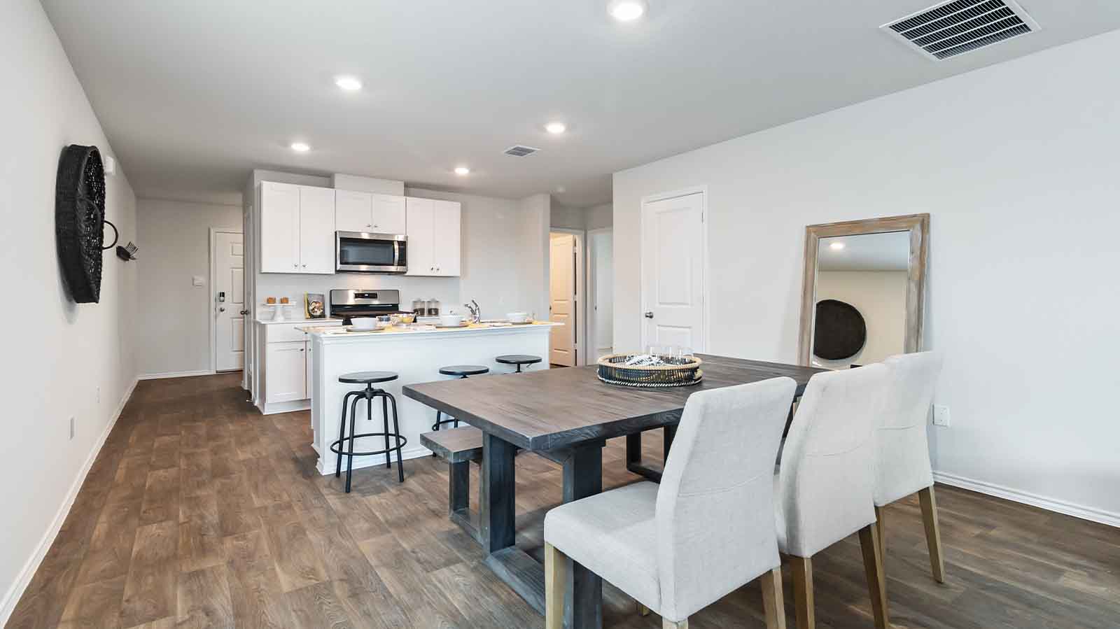 open concept kitchen