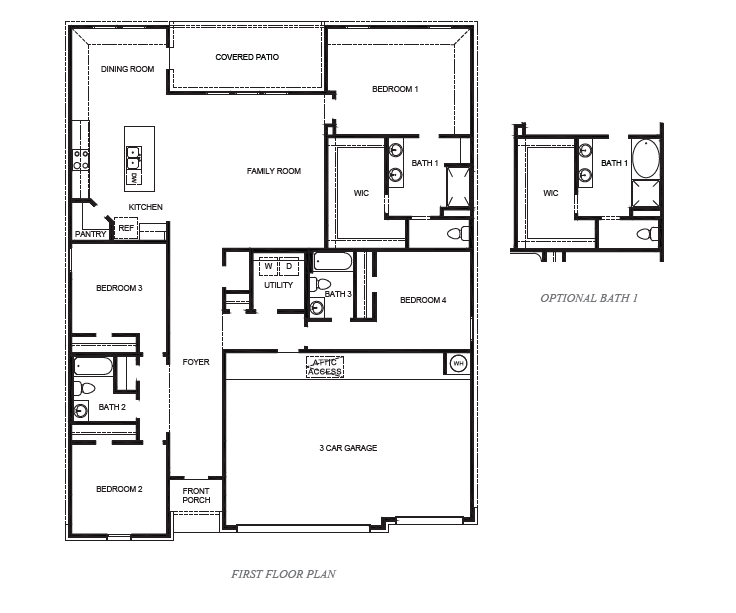 Fairfield floorplan map