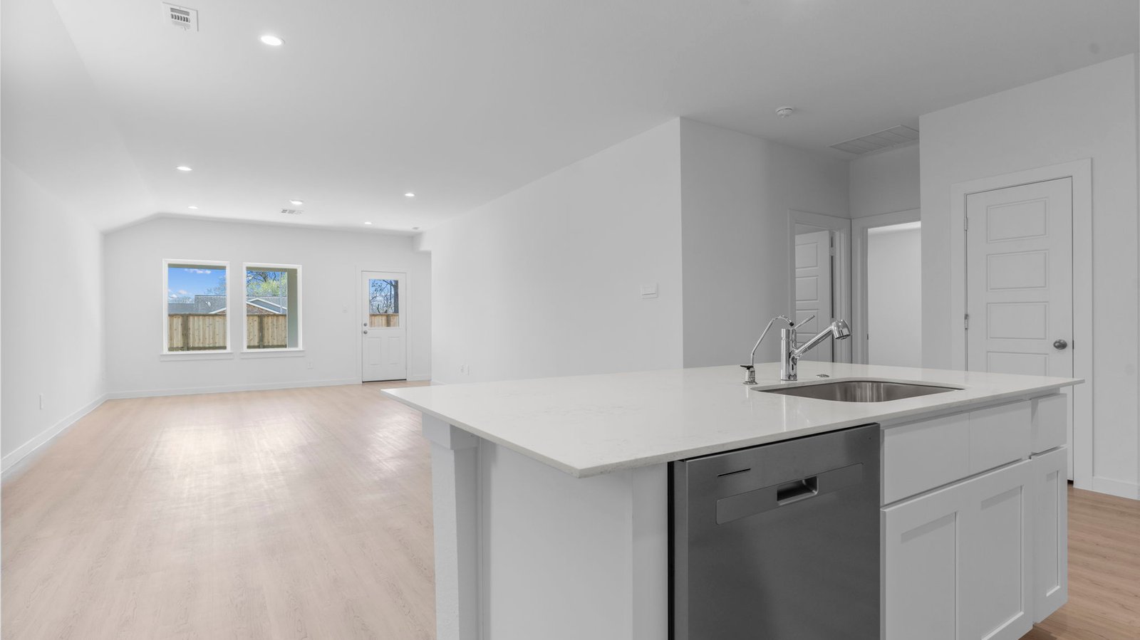 open concept kitchen