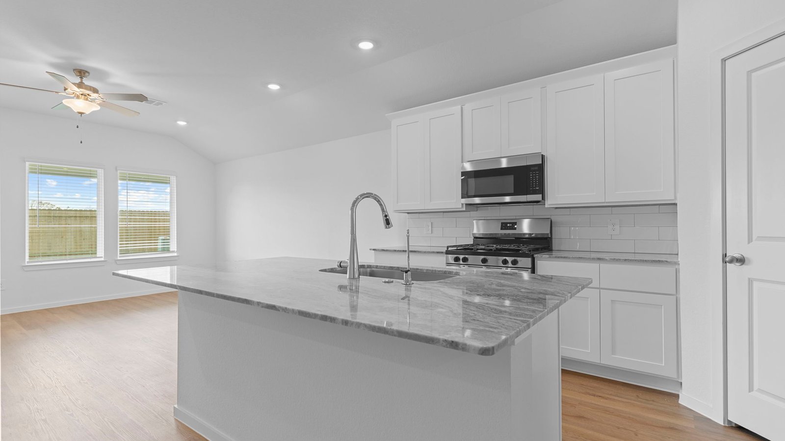 open concept kitchen