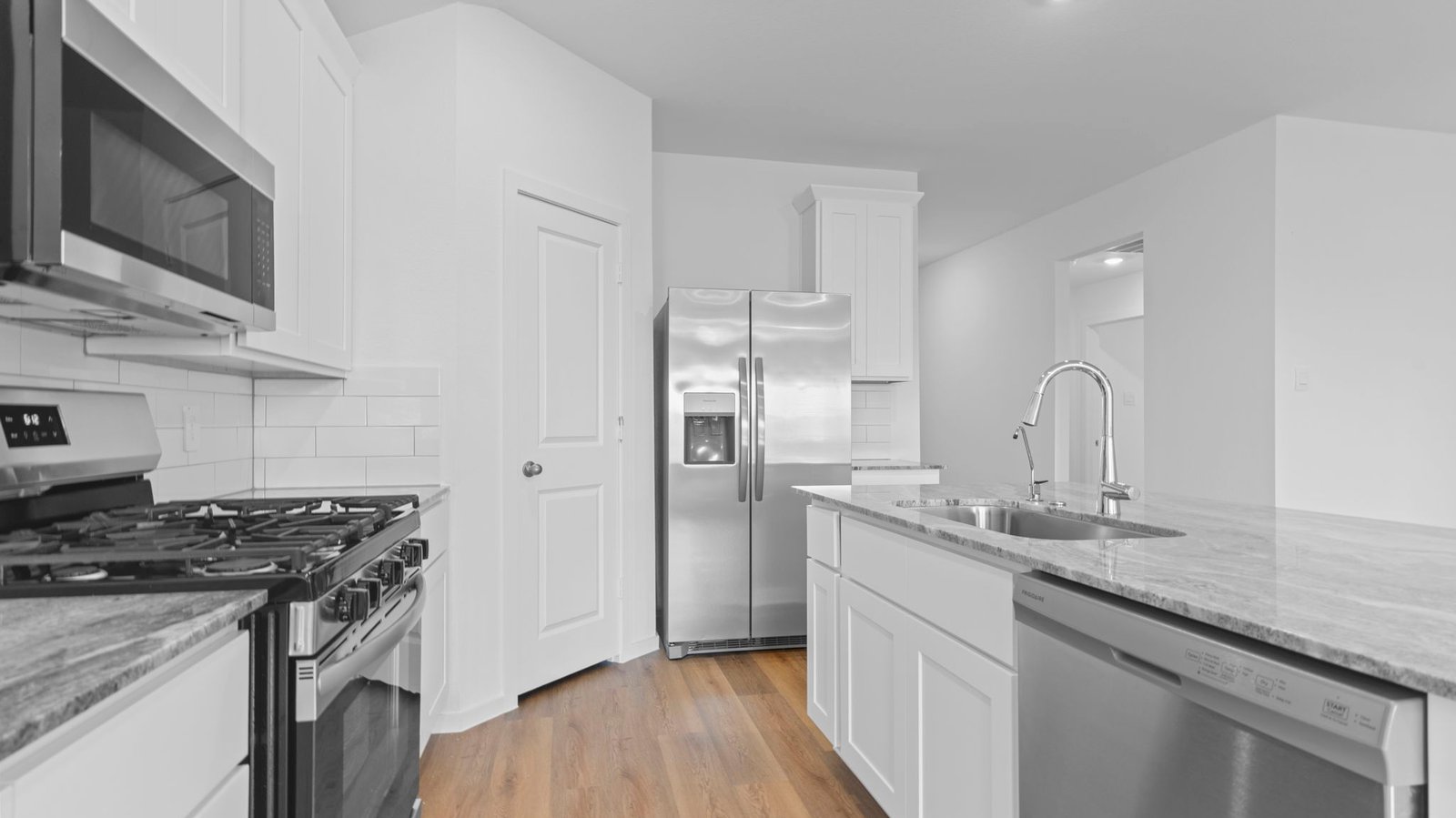 kitchen with stainless steel appliances