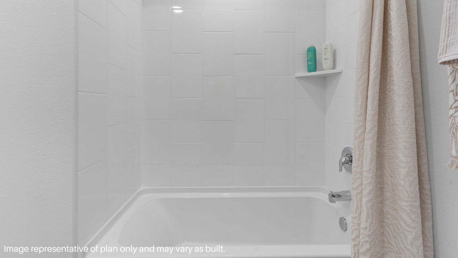 Secondary Tub and Shower combo