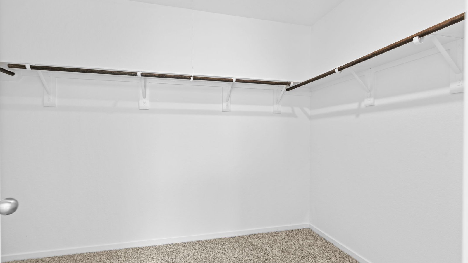 walk in primary closet
