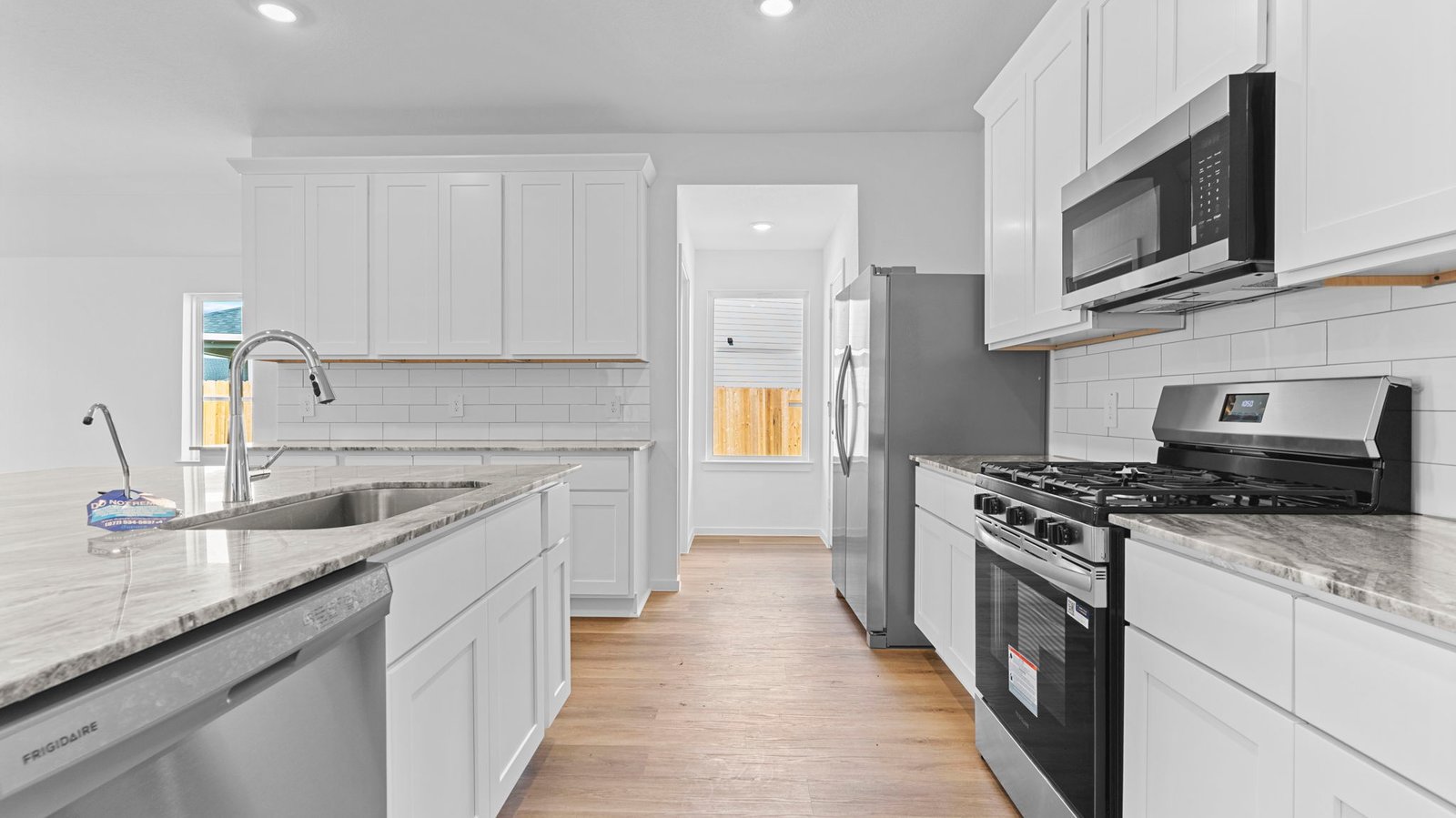 kitchen with stainless steel appliances