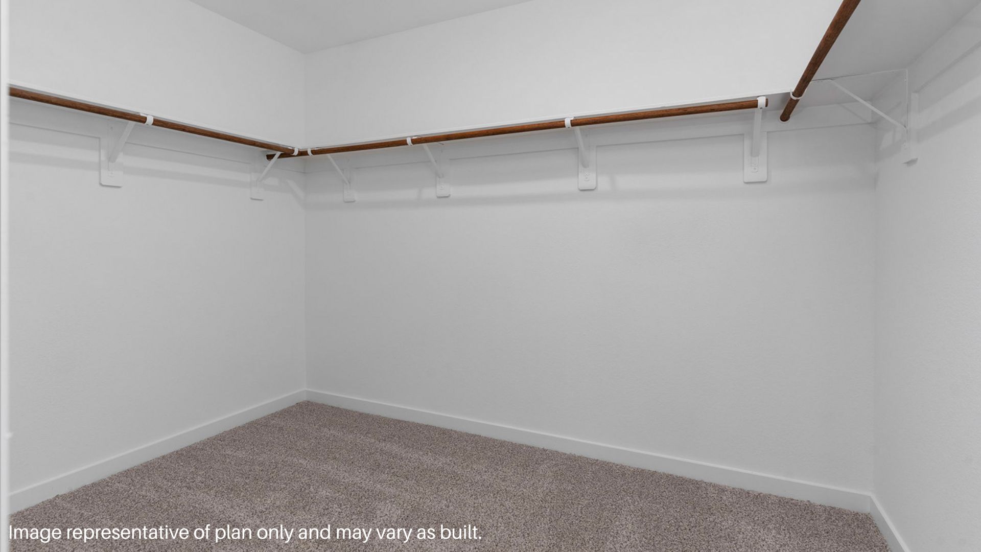Spacious Walk in Closet in Primary Bathroom