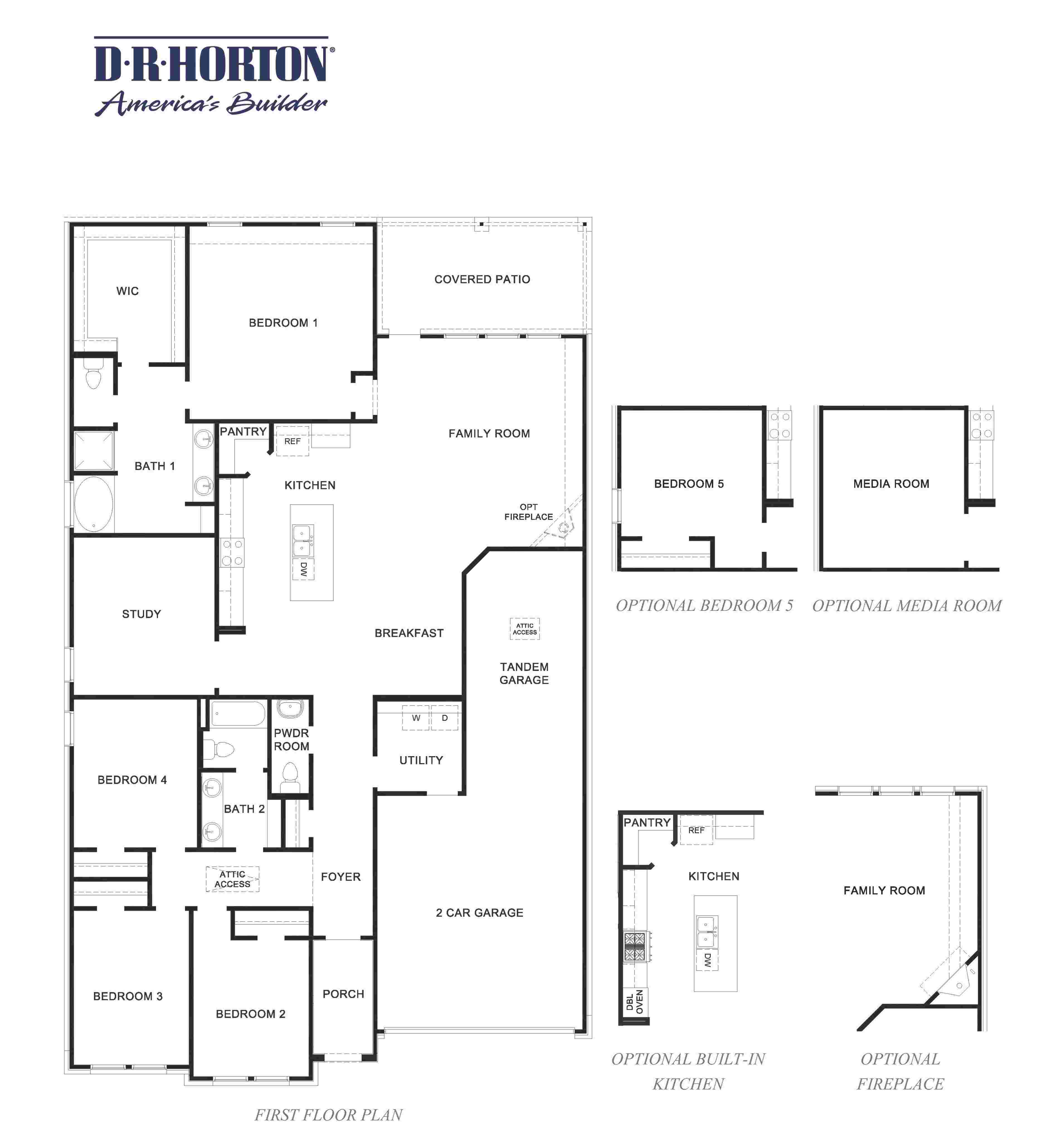 Lancaster floorplan