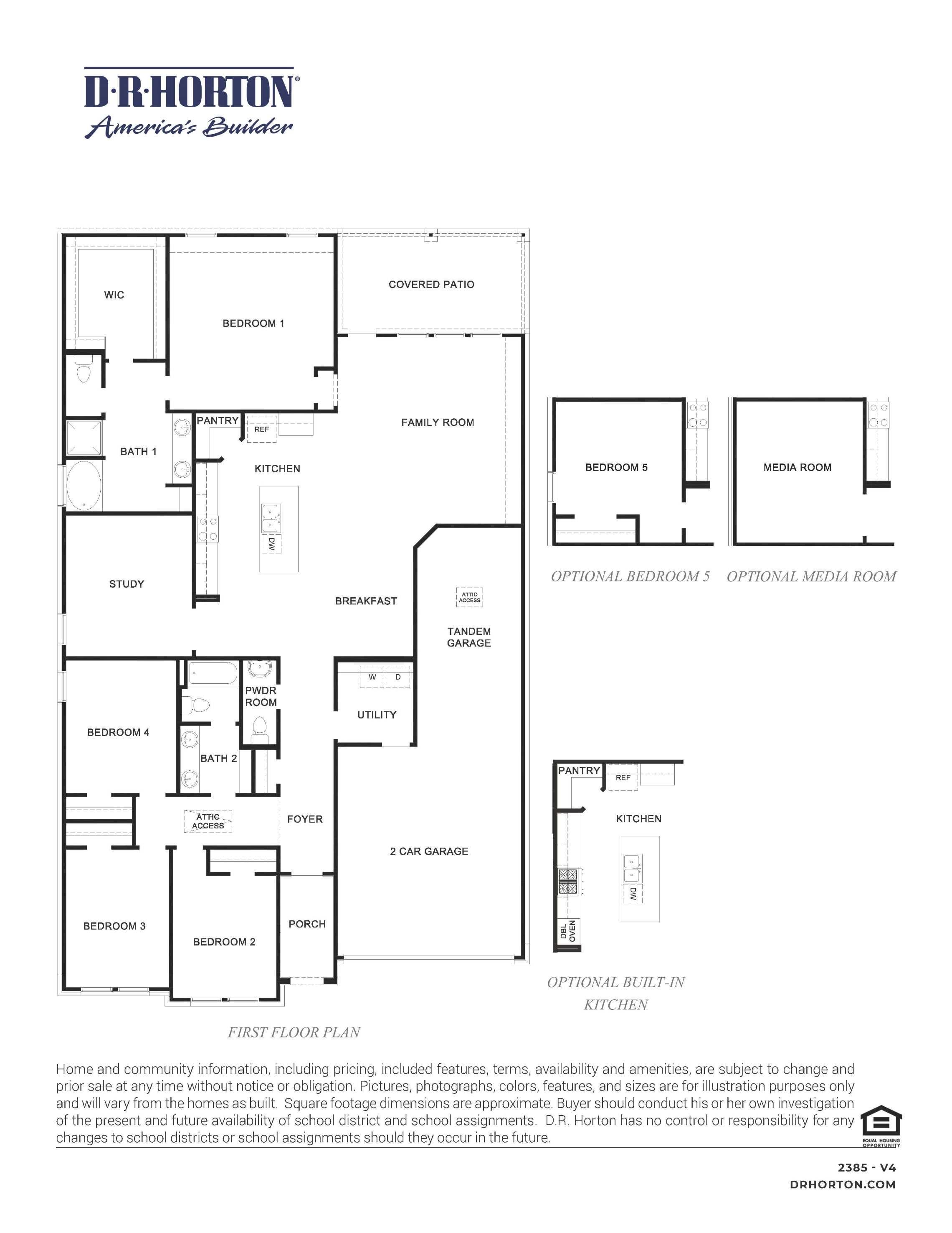 Lancaster floorplan