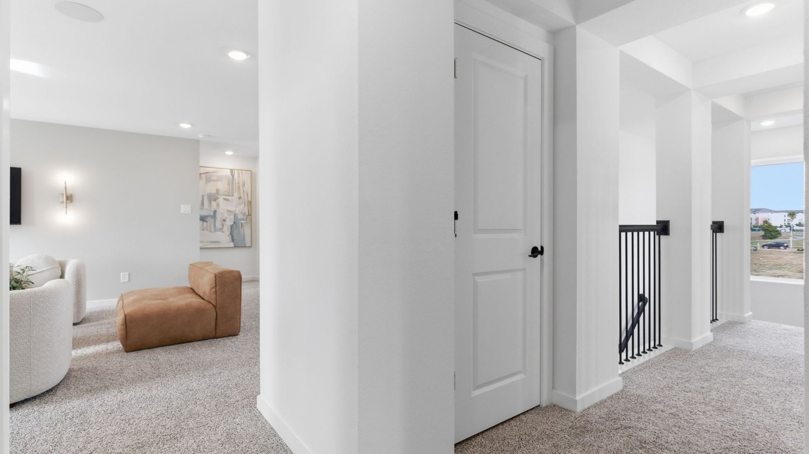 second floor hallway